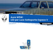 T10 (W5W) Aura Kit LED Premium chip 5700K - FINE SERIE: No garanzia