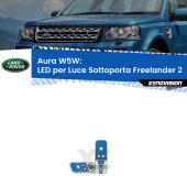 T10 (W5W) Aura Kit LED Premium chip 5700K - FINE SERIE: No garanzia