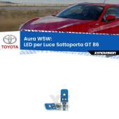 T10 (W5W) Aura Kit LED Premium chip 5700K - FINE SERIE: No garanzia