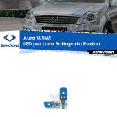 T10 (W5W) Aura Kit LED Premium chip 5700K - FINE SERIE: No garanzia