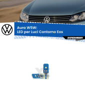 T10 (W5W) Aura Kit LED Premium chip 5700K - FINE SERIE: No garanzia