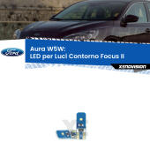 T10 (W5W) Aura Kit LED Premium chip 5700K - FINE SERIE: No garanzia