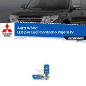 T10 (W5W) Aura Kit LED Premium chip 5700K - FINE SERIE: No garanzia