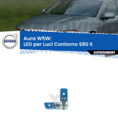 T10 (W5W) Aura Kit LED Premium chip 5700K - FINE SERIE: No garanzia