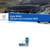 T10 (W5W) Aura Kit LED Premium chip 5700K - FINE SERIE: No garanzia