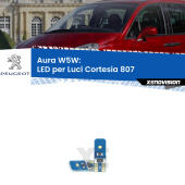 T10 (W5W) Aura Kit LED Premium chip 5700K - FINE SERIE: No garanzia