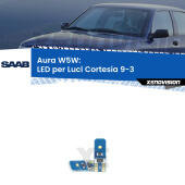 T10 (W5W) Aura Kit LED Premium chip 5700K - FINE SERIE: No garanzia