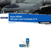 T10 (W5W) Aura Kit LED Premium chip 5700K - FINE SERIE: No garanzia