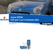 T10 (W5W) Aura Kit LED Premium chip 5700K - FINE SERIE: No garanzia