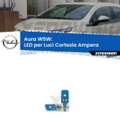 T10 (W5W) Aura Kit LED Premium chip 5700K - FINE SERIE: No garanzia