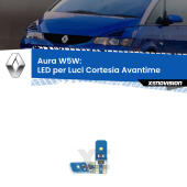 T10 (W5W) Aura Kit LED Premium chip 5700K - FINE SERIE: No garanzia