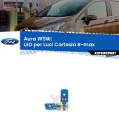 T10 (W5W) Aura Kit LED Premium chip 5700K - FINE SERIE: No garanzia