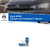 T10 (W5W) Aura Kit LED Premium chip 5700K - FINE SERIE: No garanzia