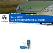 T10 (W5W) Aura Kit LED Premium chip 5700K - FINE SERIE: No garanzia