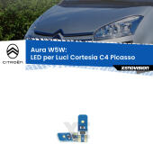 T10 (W5W) Aura Kit LED Premium chip 5700K - FINE SERIE: No garanzia