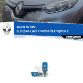 T10 (W5W) Aura Kit LED Premium chip 5700K - FINE SERIE: No garanzia