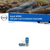 T10 (W5W) Aura Kit LED Premium chip 5700K - FINE SERIE: No garanzia