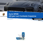 T10 (W5W) Aura Kit LED Premium chip 5700K - FINE SERIE: No garanzia