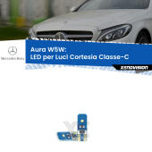 T10 (W5W) Aura Kit LED Premium chip 5700K - FINE SERIE: No garanzia