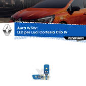 T10 (W5W) Aura Kit LED Premium chip 5700K - FINE SERIE: No garanzia