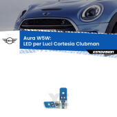 T10 (W5W) Aura Kit LED Premium chip 5700K - FINE SERIE: No garanzia