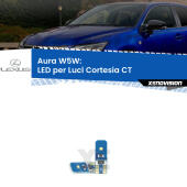 T10 (W5W) Aura Kit LED Premium chip 5700K - FINE SERIE: No garanzia