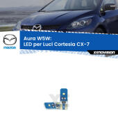 T10 (W5W) Aura Kit LED Premium chip 5700K - FINE SERIE: No garanzia