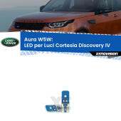 T10 (W5W) Aura Kit LED Premium chip 5700K - FINE SERIE: No garanzia