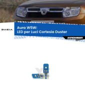 T10 (W5W) Aura Kit LED Premium chip 5700K - FINE SERIE: No garanzia