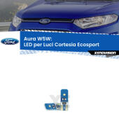 T10 (W5W) Aura Kit LED Premium chip 5700K - FINE SERIE: No garanzia