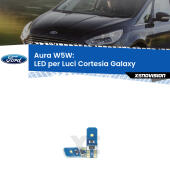 T10 (W5W) Aura Kit LED Premium chip 5700K - FINE SERIE: No garanzia