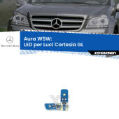 T10 (W5W) Aura Kit LED Premium chip 5700K - FINE SERIE: No garanzia