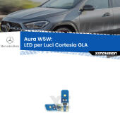 T10 (W5W) Aura Kit LED Premium chip 5700K - FINE SERIE: No garanzia