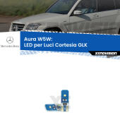 T10 (W5W) Aura Kit LED Premium chip 5700K - FINE SERIE: No garanzia