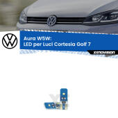 T10 (W5W) Aura Kit LED Premium chip 5700K - FINE SERIE: No garanzia