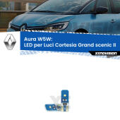 T10 (W5W) Aura Kit LED Premium chip 5700K - FINE SERIE: No garanzia