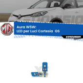 T10 (W5W) Aura Kit LED Premium chip 5700K - FINE SERIE: No garanzia