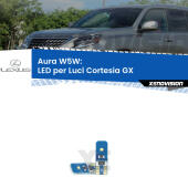 T10 (W5W) Aura Kit LED Premium chip 5700K - FINE SERIE: No garanzia