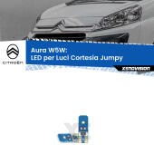 T10 (W5W) Aura Kit LED Premium chip 5700K - FINE SERIE: No garanzia