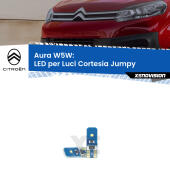 T10 (W5W) Aura Kit LED Premium chip 5700K - FINE SERIE: No garanzia