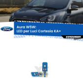 T10 (W5W) Aura Kit LED Premium chip 5700K - FINE SERIE: No garanzia