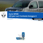 T10 (W5W) Aura Kit LED Premium chip 5700K - FINE SERIE: No garanzia