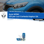 T10 (W5W) Aura Kit LED Premium chip 5700K - FINE SERIE: No garanzia