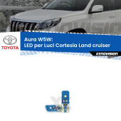 T10 (W5W) Aura Kit LED Premium chip 5700K - FINE SERIE: No garanzia