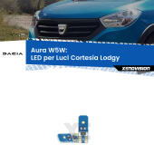 T10 (W5W) Aura Kit LED Premium chip 5700K - FINE SERIE: No garanzia