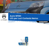 T10 (W5W) Aura Kit LED Premium chip 5700K - FINE SERIE: No garanzia