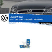 T10 (W5W) Aura Kit LED Premium chip 5700K - FINE SERIE: No garanzia