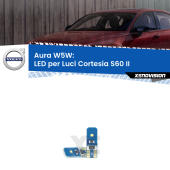 T10 (W5W) Aura Kit LED Premium chip 5700K - FINE SERIE: No garanzia