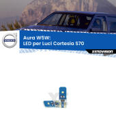 T10 (W5W) Aura Kit LED Premium chip 5700K - FINE SERIE: No garanzia