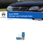 T10 (W5W) Aura Kit LED Premium chip 5700K - FINE SERIE: No garanzia